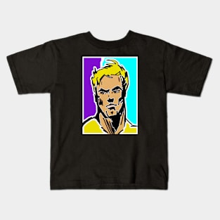 Blonde Guy Graphic Kids T-Shirt